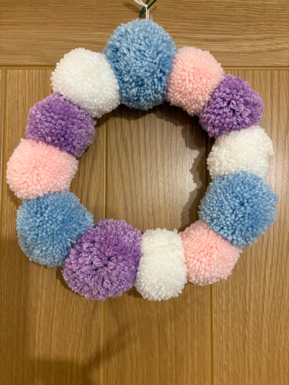 Spring door wreath