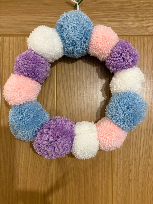 Spring door wreath