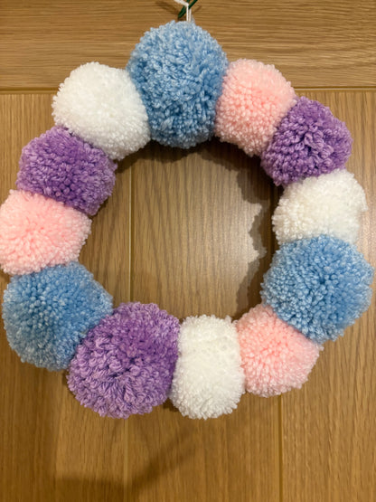 Spring door wreath