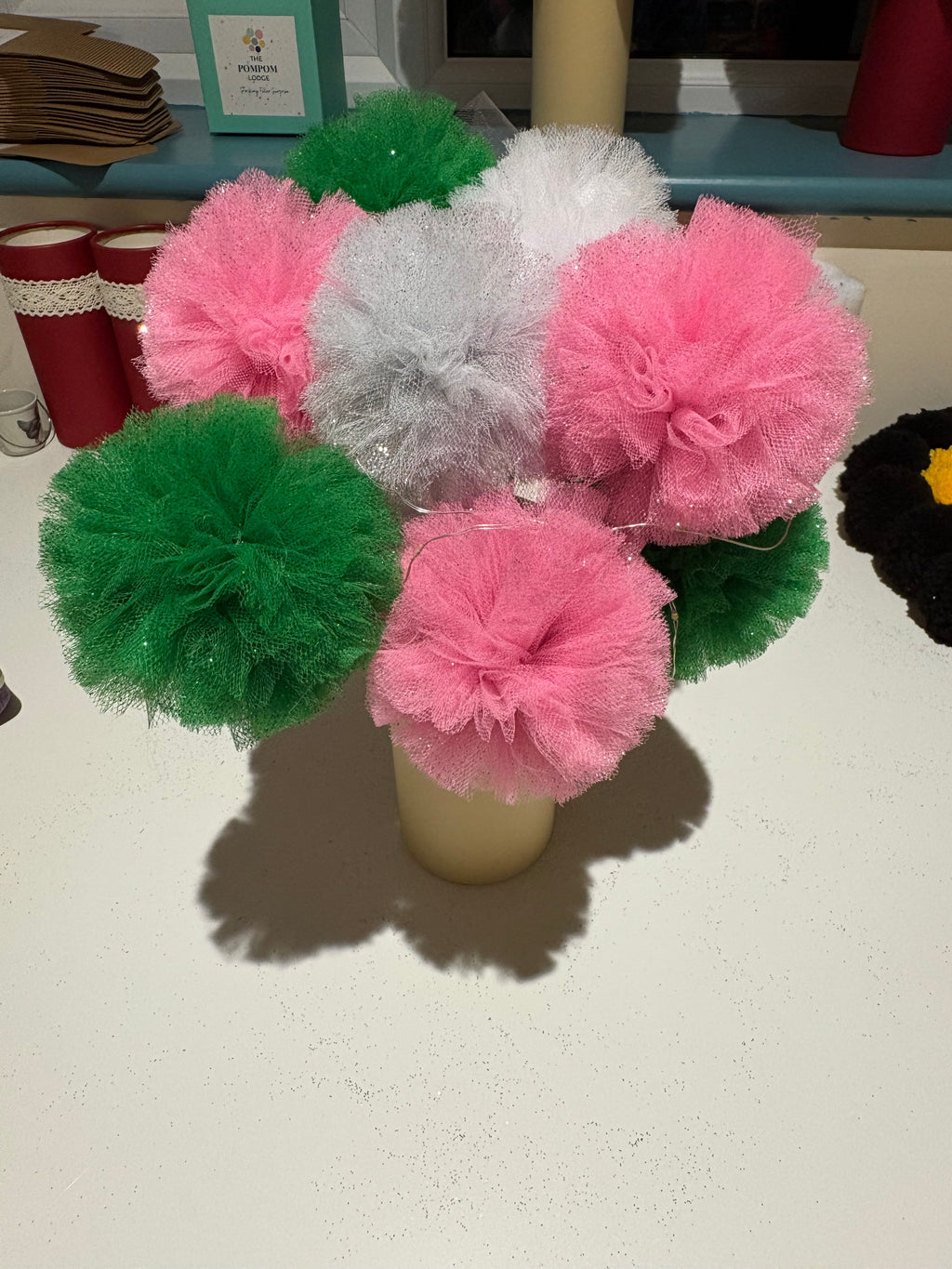 Tulle Bouquet with Lights