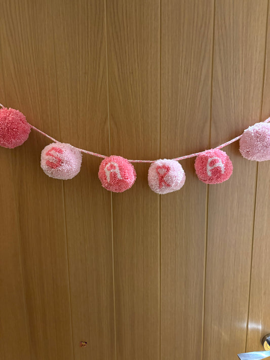 4 Letter Pink Name Bunting