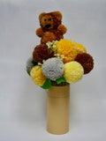 New baby bouquet with bear